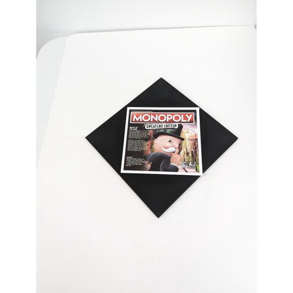 Monopoly Cheaters Ed 2017 Game Replacement Board and Instructions - Picture 1 of 6